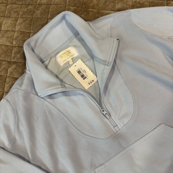 Simply Southern Blue Athletic Pullover - Picture 4 of 8